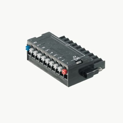 WEIDMULLER BL-I/O 3.50/10F PNP LED SN BK BX Wtyk PCB (złącze wiązki), 3.50 mm, Liczba biegunów: 10, PUSH IN, Złącze sprężynowe 1789090000 /20szt./ (1789090000)